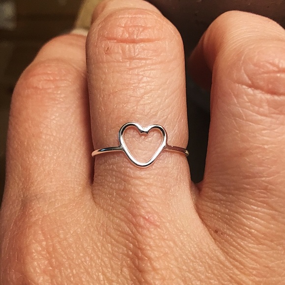 SS Heart Ring - Picture 2 of 3